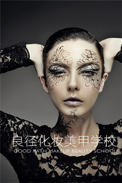 北京良径化妆造型学校 化妆作品1